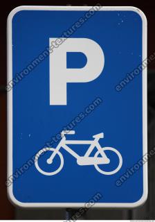 free photo texture of parking traffic signs